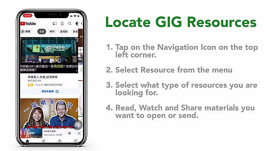 Locate your GIG Resources